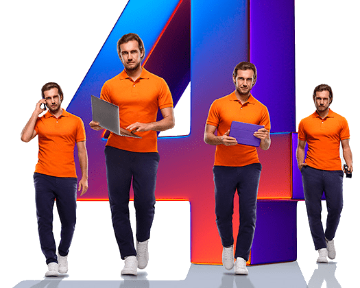 Великолепная четверка Ростелеком в&nbsp;посёлок Раздольное (Красноярский край)